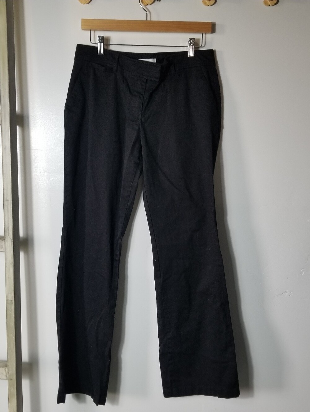 NEW YORK & COMPANY WOMEN'S BLACK DRESS PANTS SIZE 8